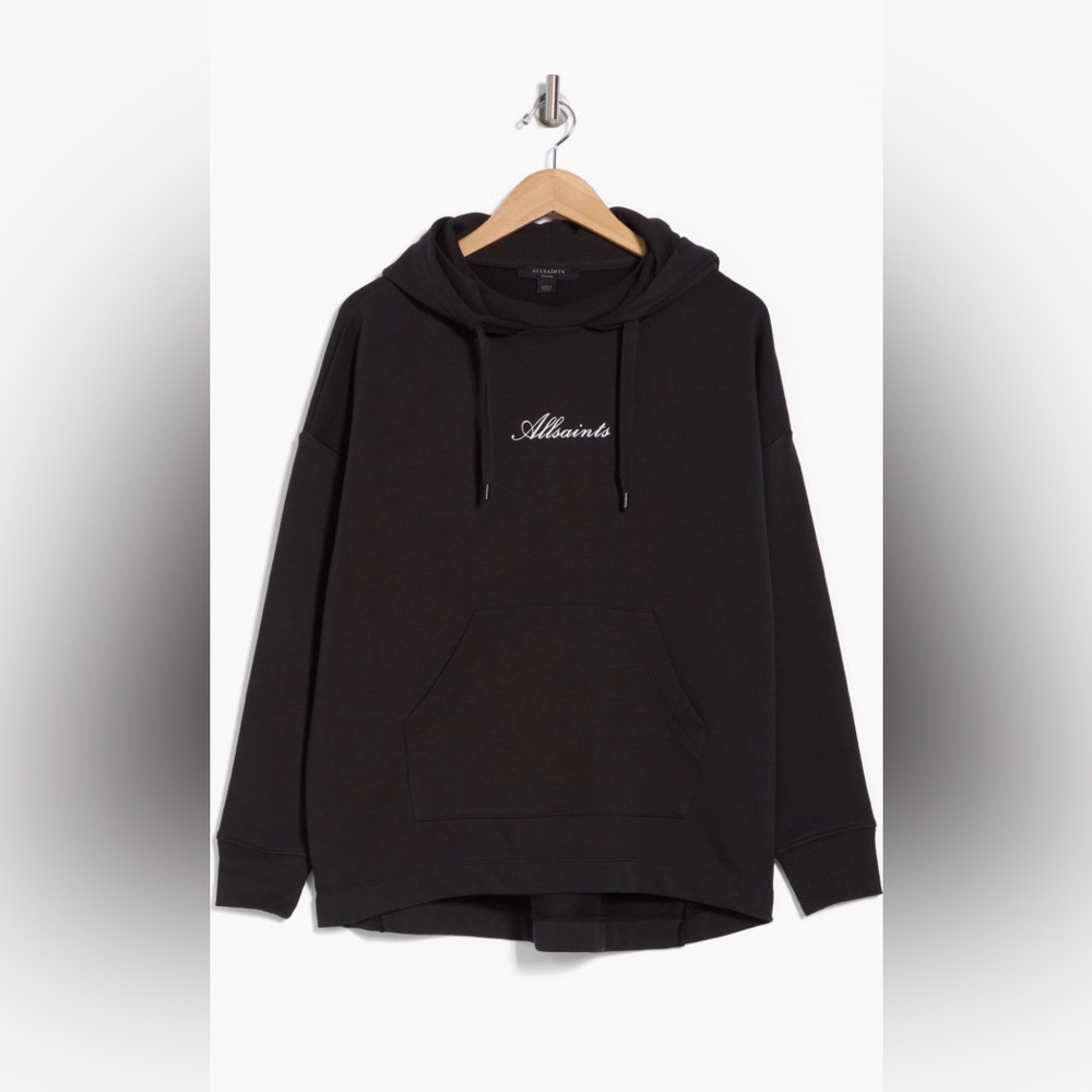 NWT ALL SAINTS Vita Etrie Screen Print Hoodie